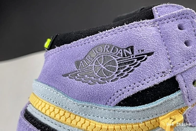 Jordan Affordable 1 High Pulse Switch Air CW6576- 9939 Purple 195 1010